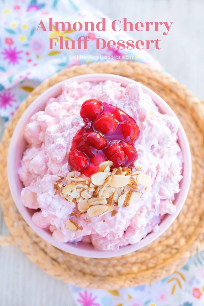 Almond Cherry Fluff Dessert Salad