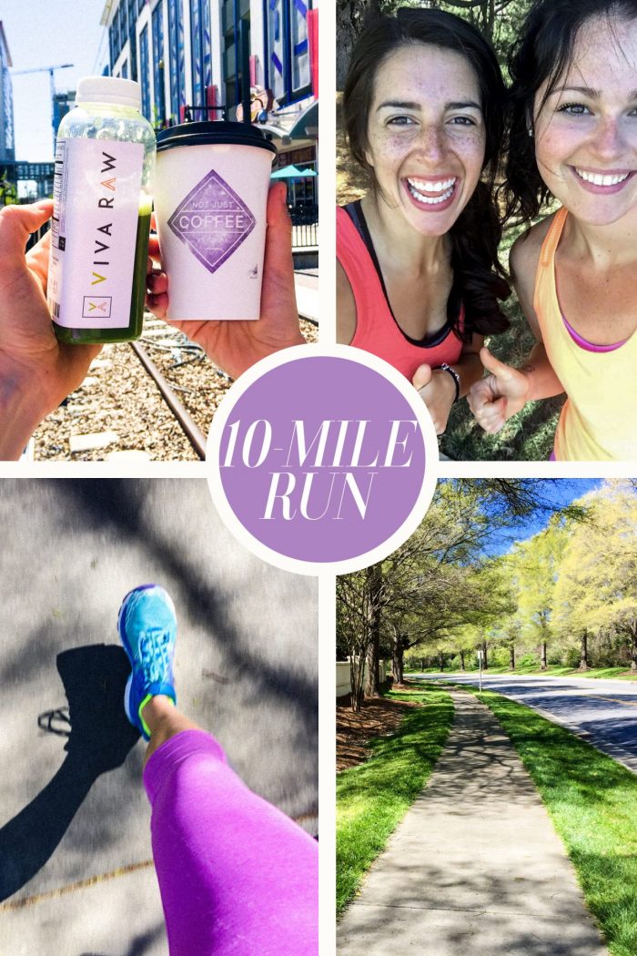 Running Ten Miles | Half Marathon Training + Charlotte Eats