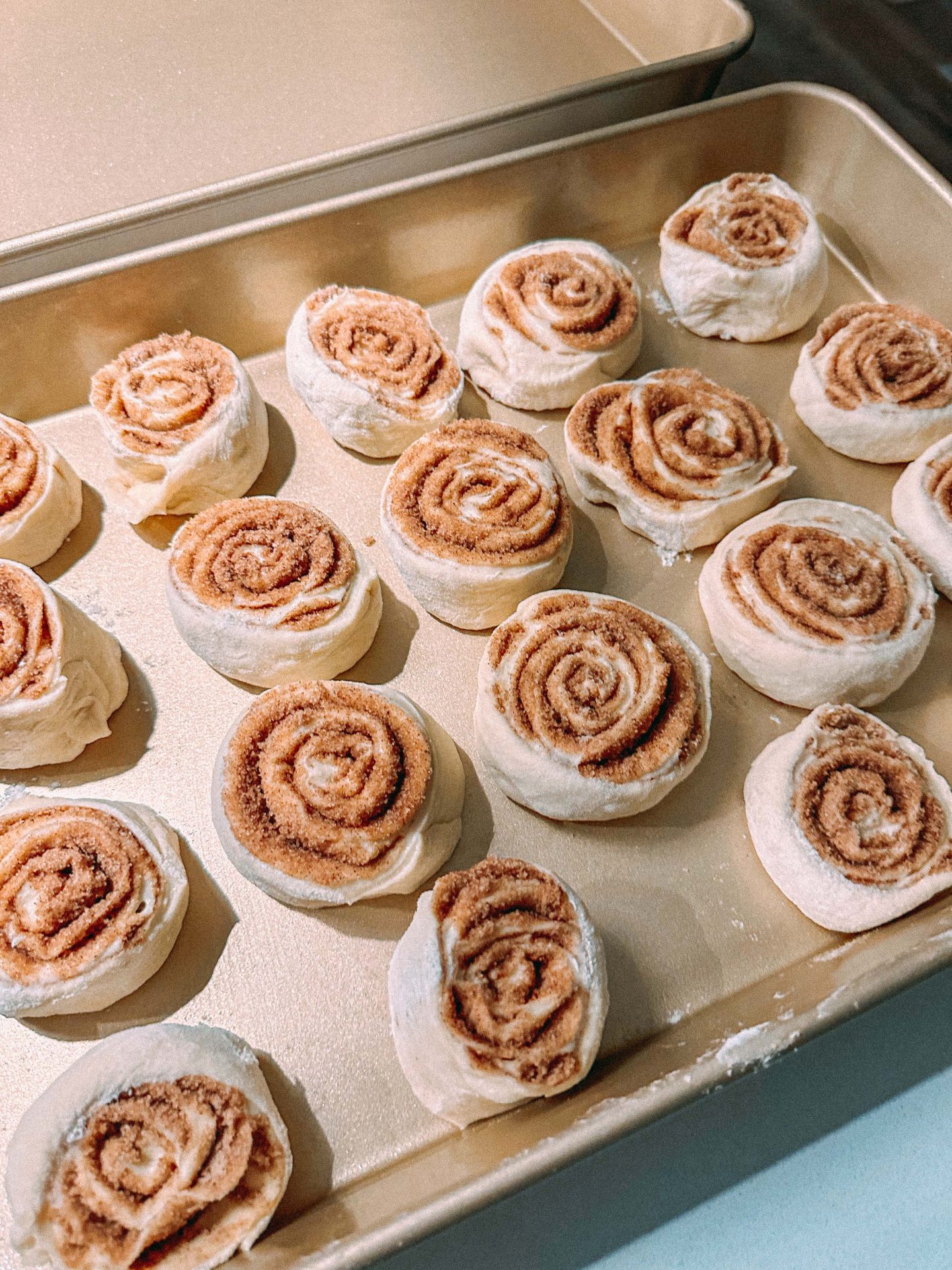 little brittle sourdough cinnamon rolls